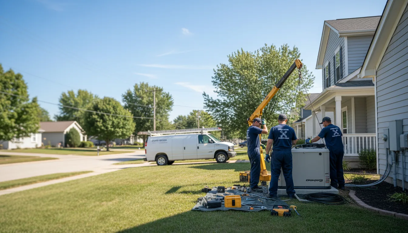 Generator Installation in Kasbeer, IL near me